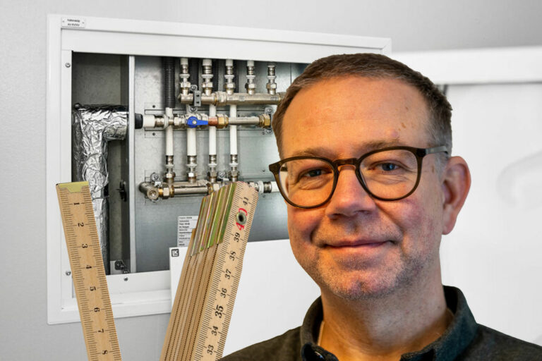 Pierre Lundborg på Säker Vatten reder ut höjdkrav på fördelarskåp