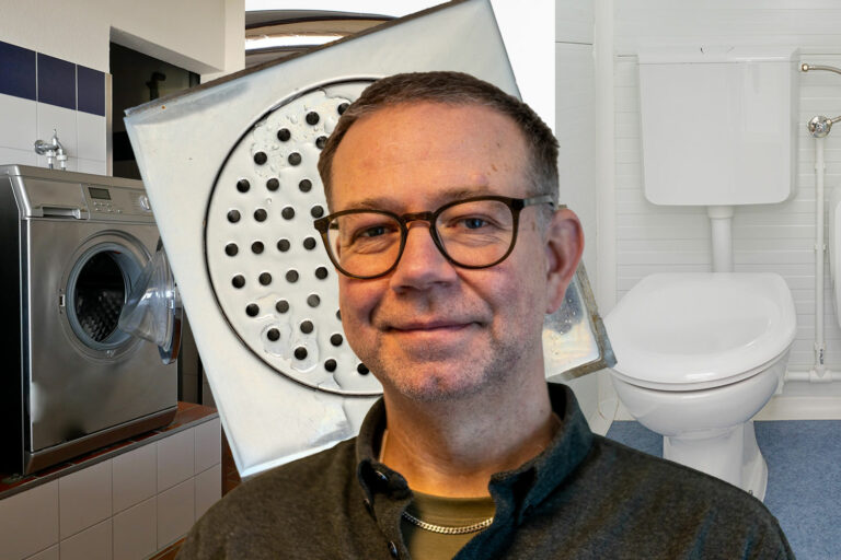 Pierre Lundborg, Säker Vatten om var och när det krävs golvbrunn.