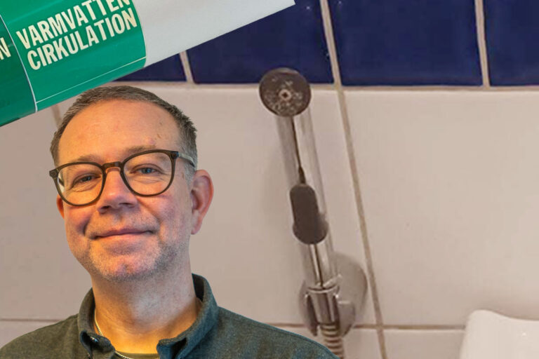 Pierre Lundborg om risk en för legionella med bidédusch i hus med VVC