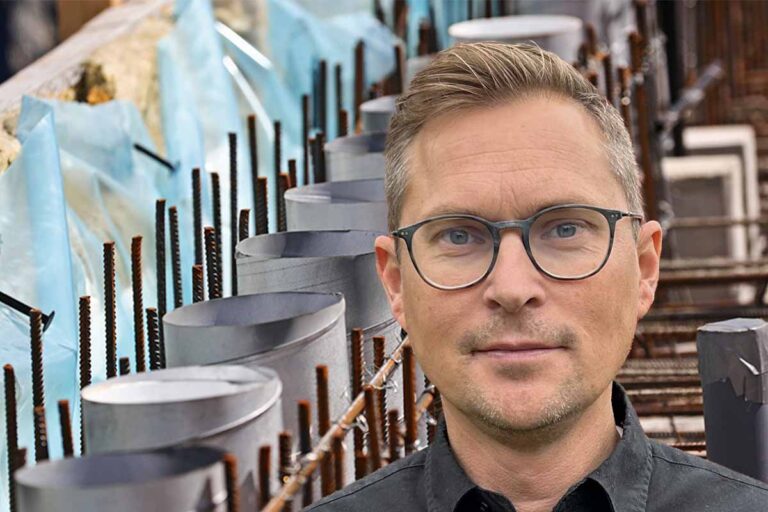 Maths Jarnemyr, Bravida Växjö, om ventilationsutmaningarna i nya simhallen.