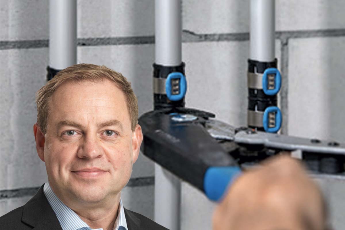 Magnus Bergsten, produktchef på Geberit berättar om hur det gått för rörsystemet flowfit