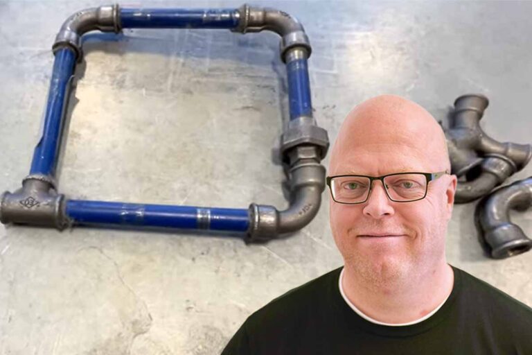 Blårören ger en bra baskunskap, tycker Mattias Widéus på VVSYN