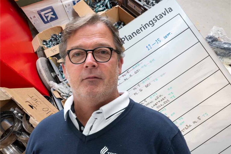 Tony Carlén, vd på Triclima Installation ser fördelar med att arbeta med metoden.