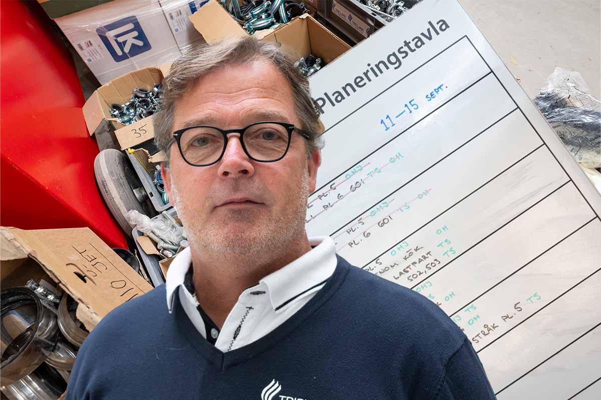 Tony Carlén, vd på Triclima Installation ser fördelar med att arbeta med metoden.