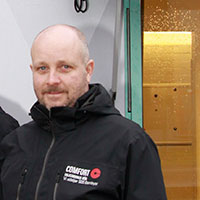 Michael Nilsson, avdelningschef Ventilation & Service på Falkenbergs Rör.