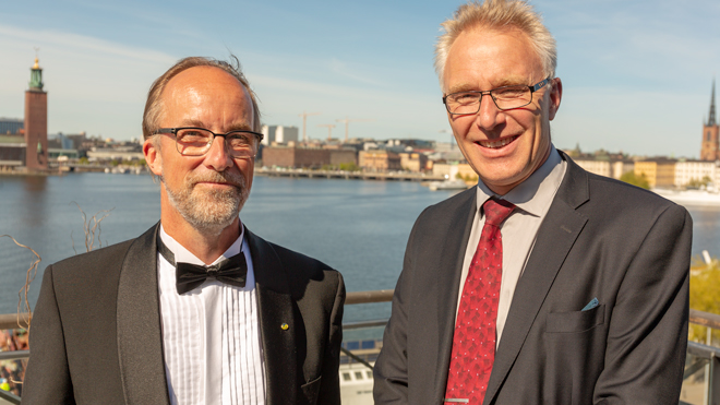 Anders Freyschuss och Robert Johansson. Foto: Jan Fredriksson