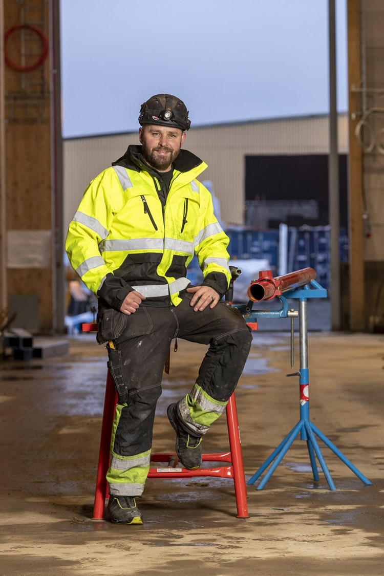 Eftertraktad montör, Magnus Engvall. Foto: Alexander von Sydow