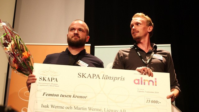 Martin Werme och Isak Werme.